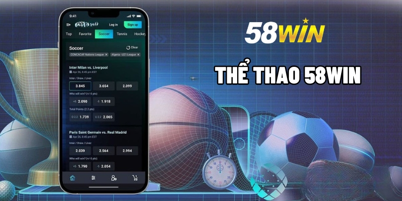 the thao 58win 2